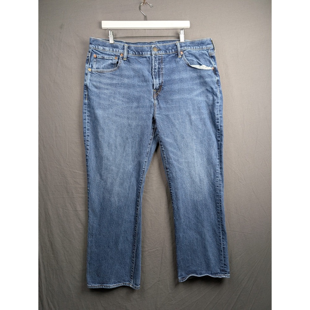 American Eagle‎ Easyflex Straight Leg Jeans Blue Denim 40x30 Mens Stretch 3883